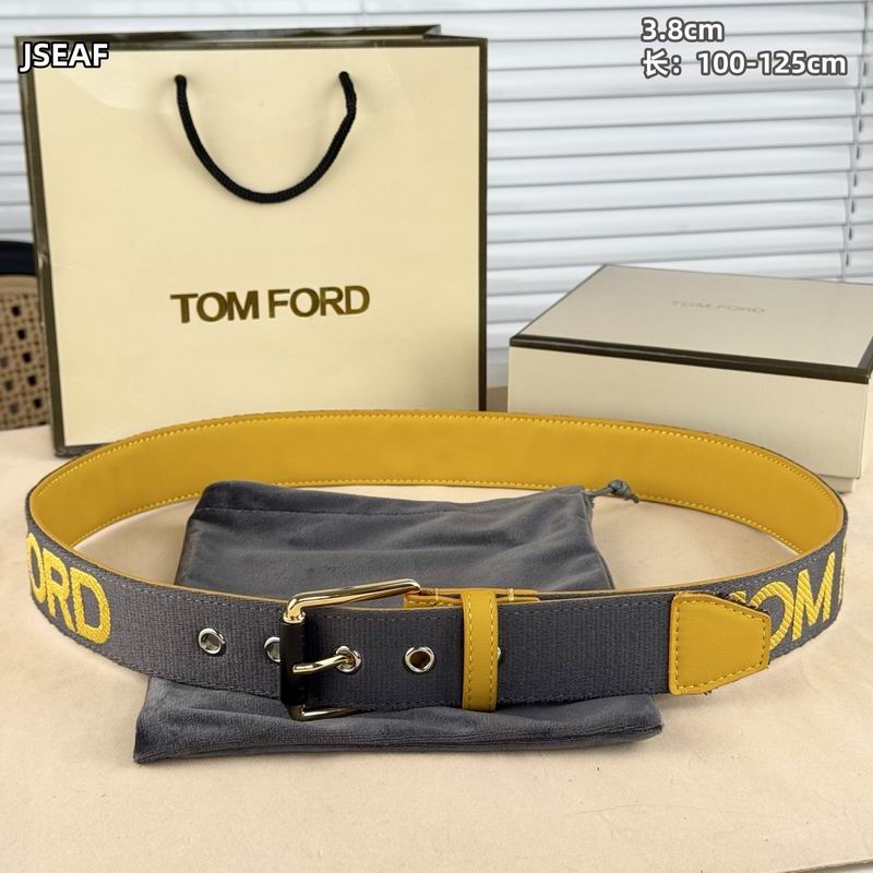 Tom Ford belt 针扣38mmX00-125cm 8L19